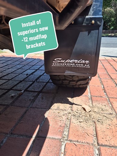 Install Superior Mudflap Brackets for 105 Series
