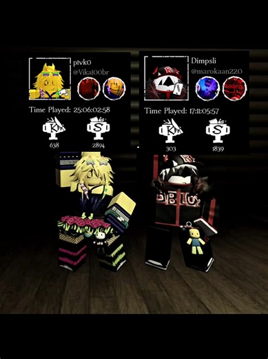 With @Dimpsli our stats!! :D #roblox #forsaken #trend #guestnoob #noobguest