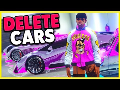 HOW TO DELETE CARS COMPLETELY FROM YOUR GARAGE IN GTA 5 ONLINE🚗
