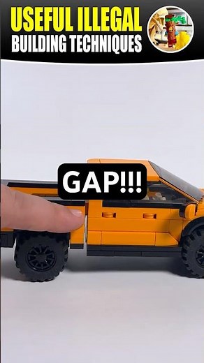 There's a GAP in this Lego build!