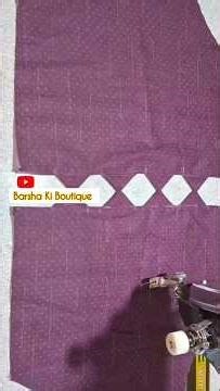 Simple Sleeves Design Cutting And Stitching/Triangle Sleeves Design #shorts #subscribe #fashion