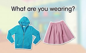 What Are You Wearing现在进行时句子练习