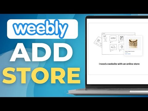 How To Add A Store | Product (item) | Categories To Your Weebly Website