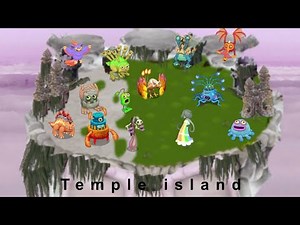 MSM merge of unity temple island with official monsters