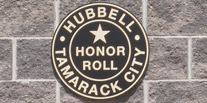 Dedication ceremony for Hubbell veteran memorial wall to be held on Memorial Day