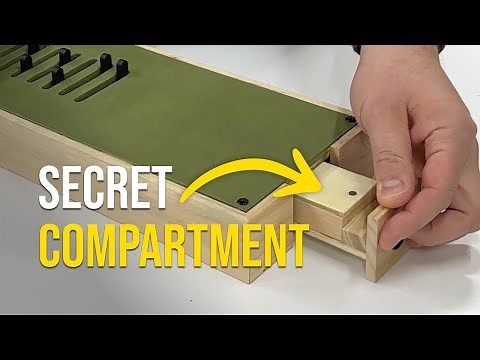 Build a Wooden Puzzle Box That Can't Be Opened Without The Code