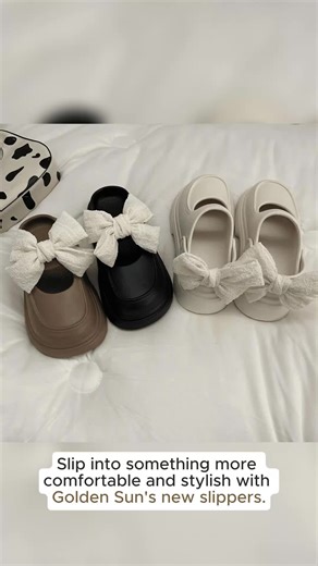 Golden Sun Slippers on TikTok