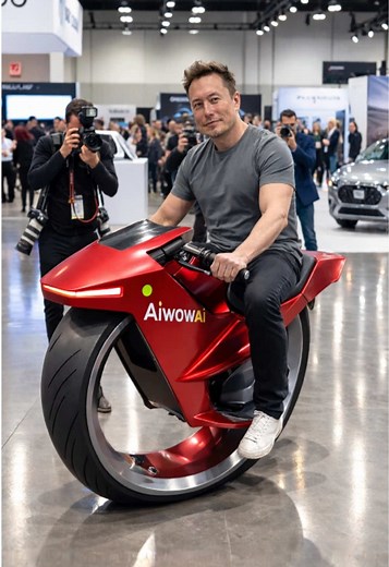 Elon Musk Unveils Revolutionary One-Wheel Motorcycle