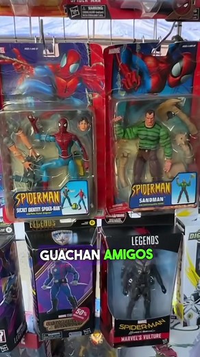 Muñecos de Spiderman de Toy Biz en el Tianguis - Hallazgo Retro