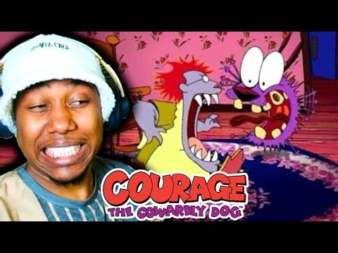 Night of the Weremole - Courage the cowardly dog reaction