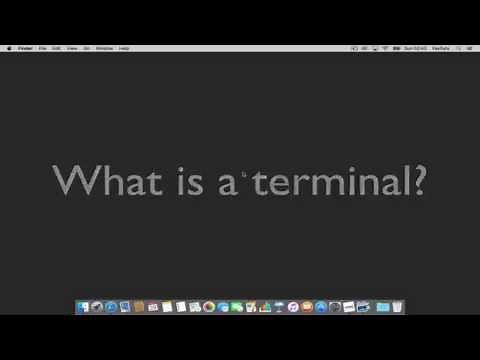 What is a Terminal (shell, console, bash)?