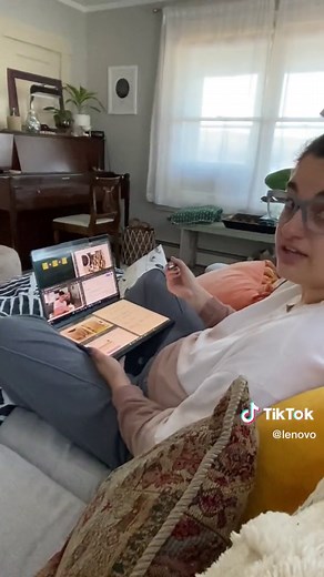 expert multi-tasker here #lenovo #YogaBook9i #lenovoyoga #newproduct