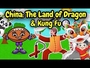 10 Fun Facts About China! Kids Educational Video