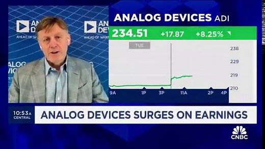 Analog Devices CEO Vincent Roche on Q2 earnings
