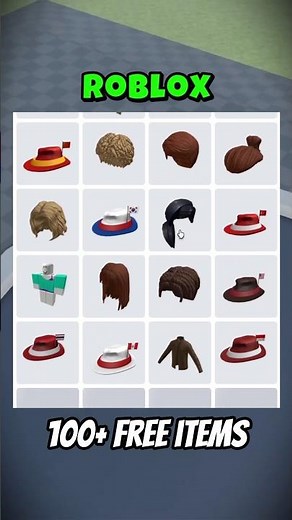 How to Get Free Roblox Items (easy)✅ #roblox #shorts #robloxshorts