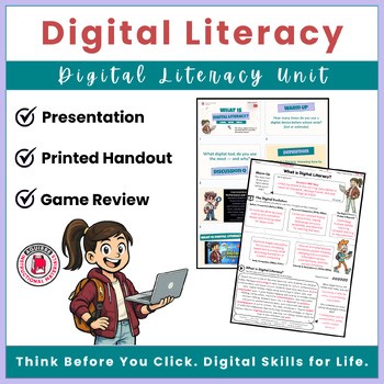 What Is Digital Literacy? | Essential Technology Skills Lesson (Grades 6–8)