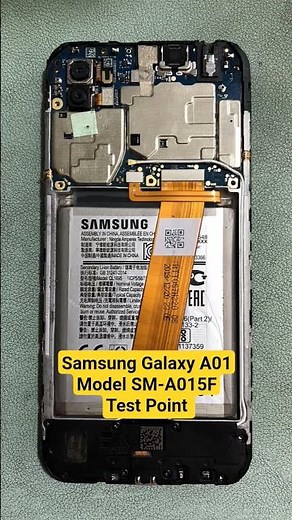 Samsung A01 Test Point Samsung SM-A015F Test Point Samsung Galaxy A01 Test Point #samsung