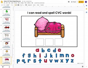 Find it here >> TpT https://bit.ly/MDCdigitalwordbuilding or at The Shop bit.ly/MDCcvcwords | Mrs. D's Corner