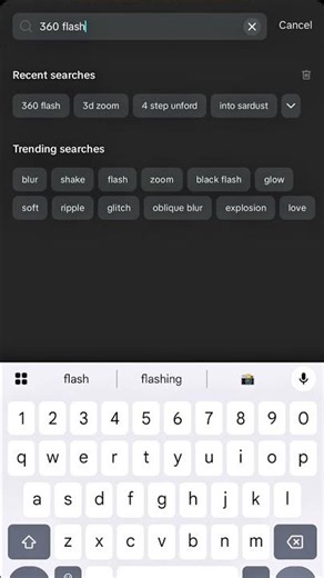 Capcut 360 flash tutorial ✅🎥 #video #viralvideo