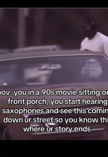 Saxophone Scene Inspired by 90s Movies