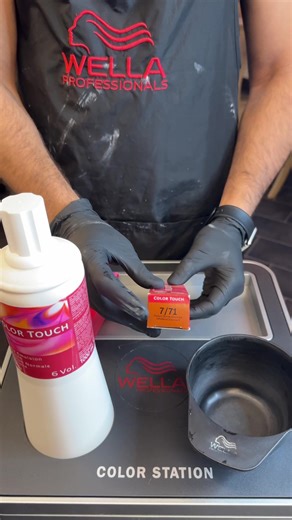 Hair Transformation with Wella Color Touch Hair Dye