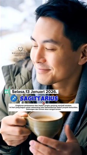 Zodiak Berelemen Api | Sagittarius Selasa Januari 2026.
