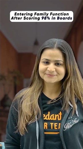 When You Score 98% in Boards & Walk Into a Family Function 💀🔥#exam #cbse #study