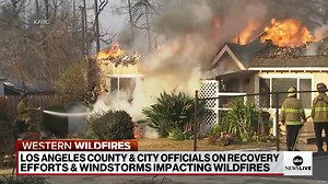 53K views · 471 reactions | Los Angeles County and city officials gave an update on wildfire recovery efforts. Whit Johnson and Jaclyn Lee have the latest. | ABC News Live | Facebook