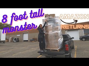 What I Found Unboxing A HUGE Liquidation Pallet Amazon Return Mystery Items #reselling #unboxing