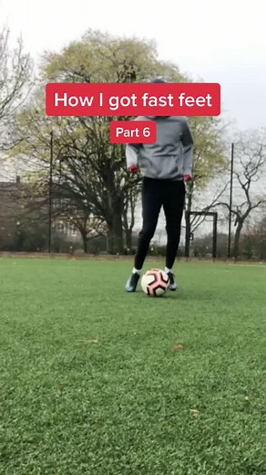 How I got fast feet...😎