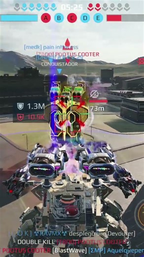 ⚠️ How Broken the ULTIMATE ARTHUR with Grom is ⚠️ #warrobots #ultimatearthur #grom