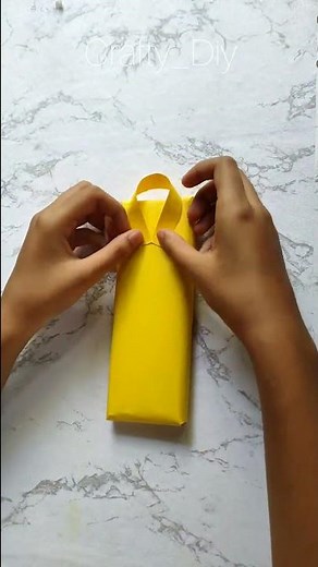 Pen gift wrapping Idea|paper wrapping|In last minute|#crafty_diy#papercraft