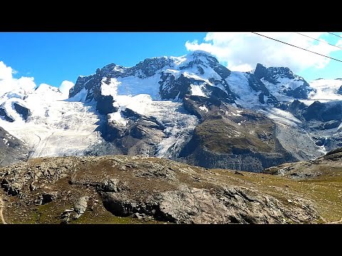 ★ 4K 🇨🇭Gornergrat - Zermatt rack railway window view, Switzerland [08.2020]