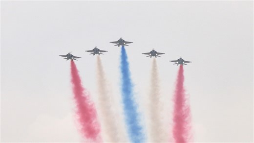 Air Force Performance Troup Receives New Planes