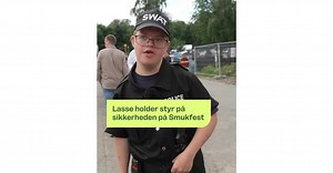 Lasse holder styr på sikkerheden på Smukfest ❤️ | TV2 Østjylland
