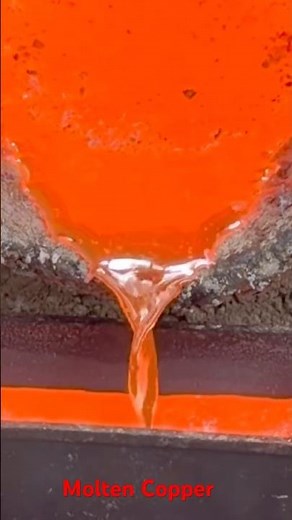 Molten Copper With Ed and Grandpa!