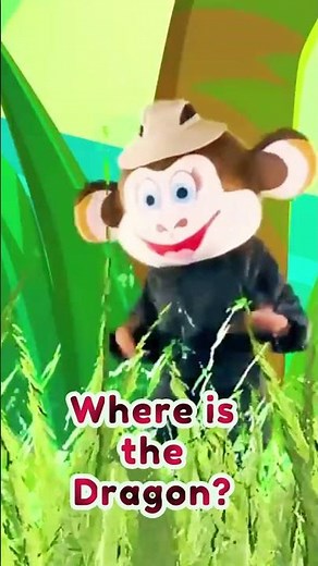 Dragon Hunt Arabic : Adventure Brain Breaks for Kids 2026 : Are You Scared? 🐉🔥 #shorts