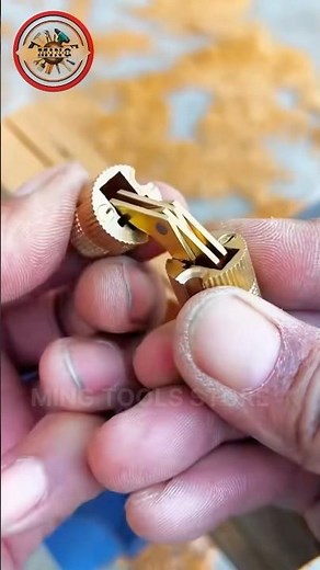 Brass Barrel Hinges Hidden Invisible Cabinet Furniture 🛠️