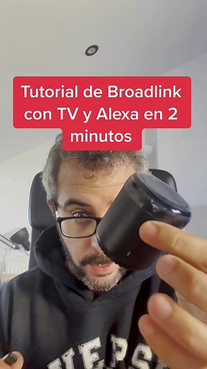 Tutorial de Broadlink con TV y Alexa en 2 minutos #broadlink #tutorial #broadlinkrm4mini #alexa #tv #techtok #techtips