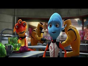Escape From Planet Earth 2013 Food fight scene