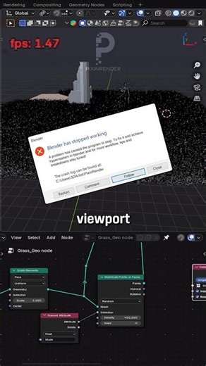 Geometry Nodes SLOWING YOU DOWN? 🚀