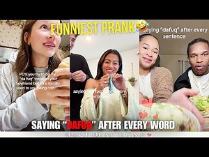 😂SAYING *DAFUQ* AFTER EVERYTHING TO GET REACTION ON.. *GONE WRONG* tiktok compilation 2024