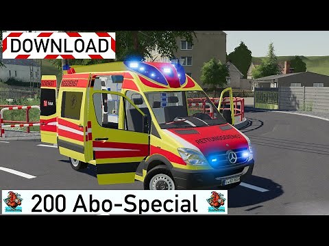 Der beste 🚨RTW🚑 im FS19 | +DOWNLOAD+ | SachsenModding