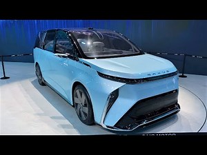 ALL NEW SAIC Maxus MIFA EV Concept Walkaround—2021 ShangHai Motor Show—全新上汽迈克萨斯MIFA概念车亮相
