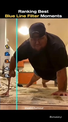 AImation on Instagram: "Ranking the best blue line filter moments.. #short #viral #funny #trending #explore"