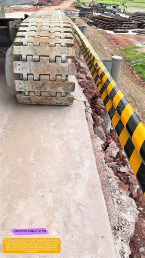 How Excavator Tracks Shatter Pavement They Were Never Meant to Touch