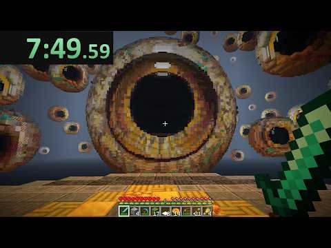 A Minecraft Speedrun That Doesn't Exist