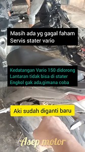 76K views · 807 reactions | Jangan asal ganti aki kawan,,gak bisa di stater bukan hanya lantaran aki Soak,,mari belajar bareng cek stater acg #tutorial #bengkel #otomotif | Dicky Sangga | Facebook