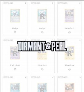 Pokémon Master Set Placeholder – Diamond & Pearl Era | All Sets (2007–2008 Promos) | With Checklist - Etsy
