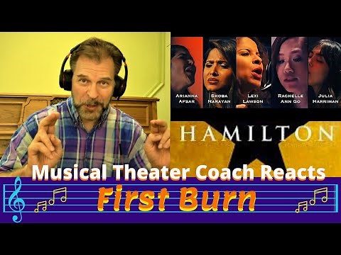 WOMEN SCORNED! | Musical Theater Coach Reacts to HAMILTON “First Burn” | Reaction & Review